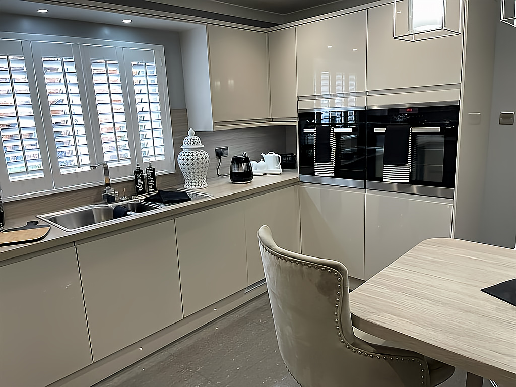 Precision end panel adjustments for a flawless kitchen finish