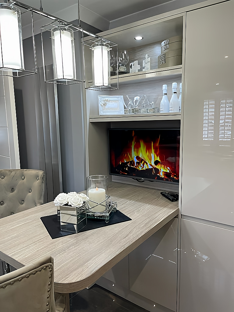 Custom built housing for integrated microwave and multi ovens