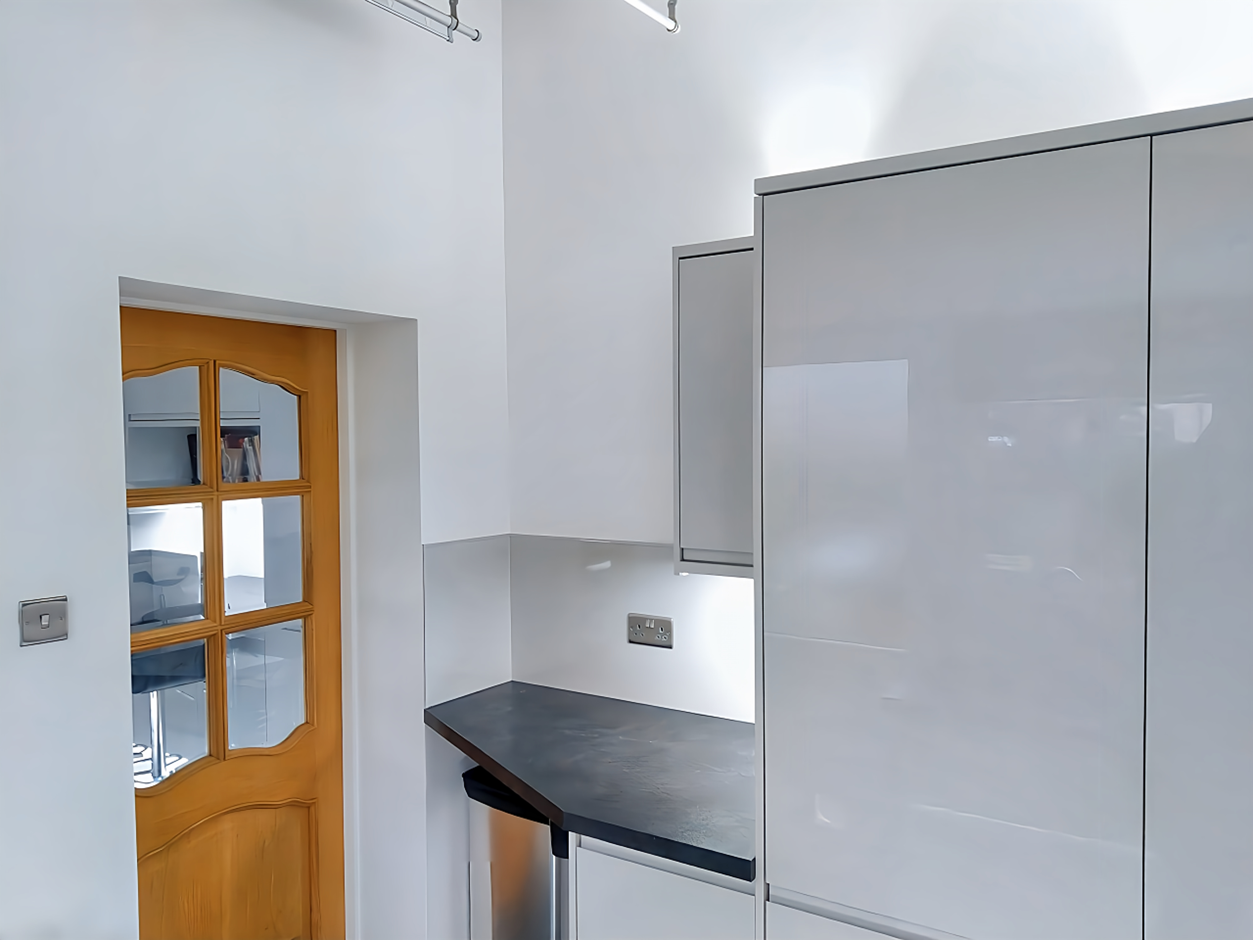 Utility room larder tower cupboards and appliance housing