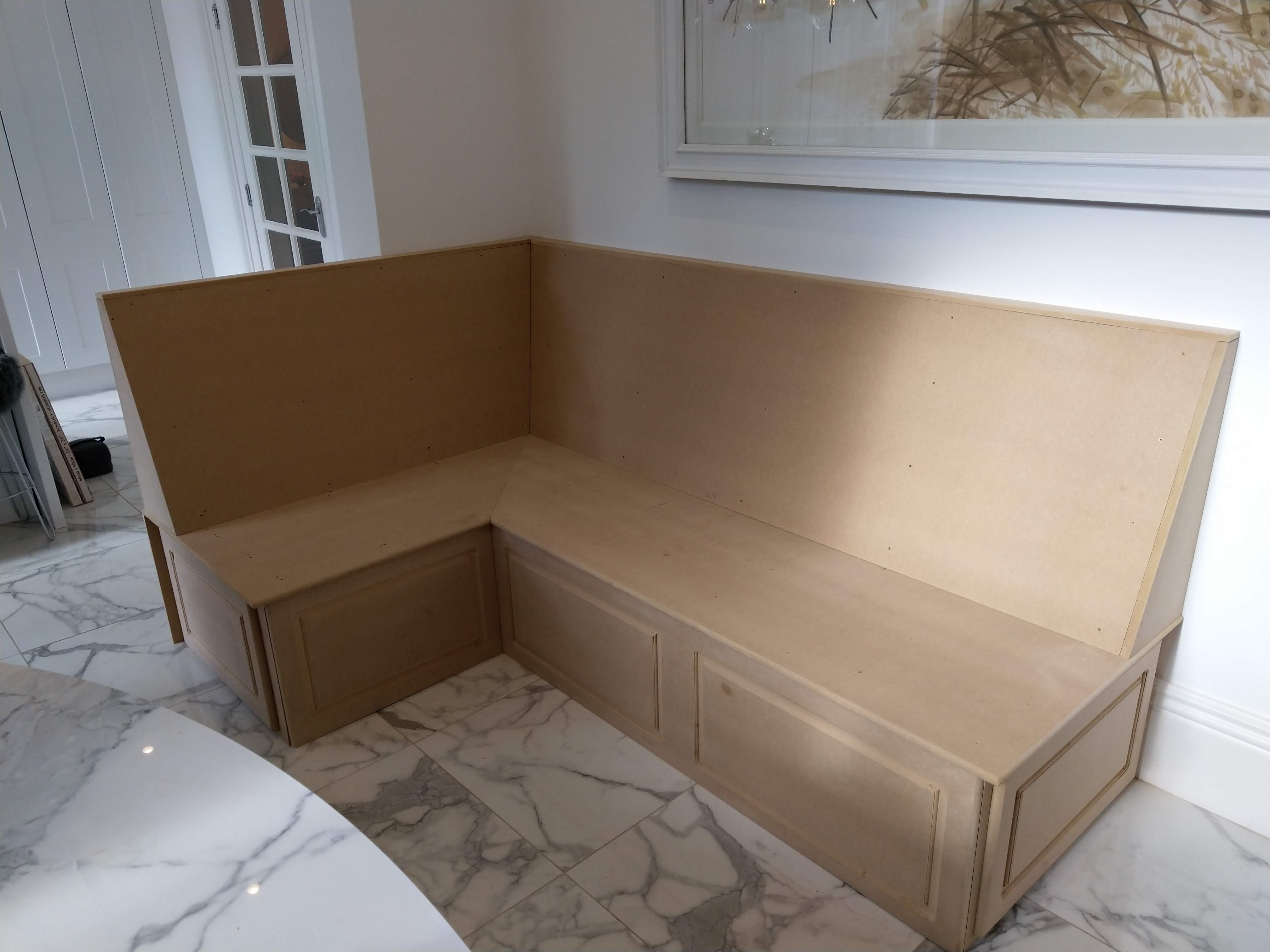 Handcrafted custom timber bench seating Glasgow