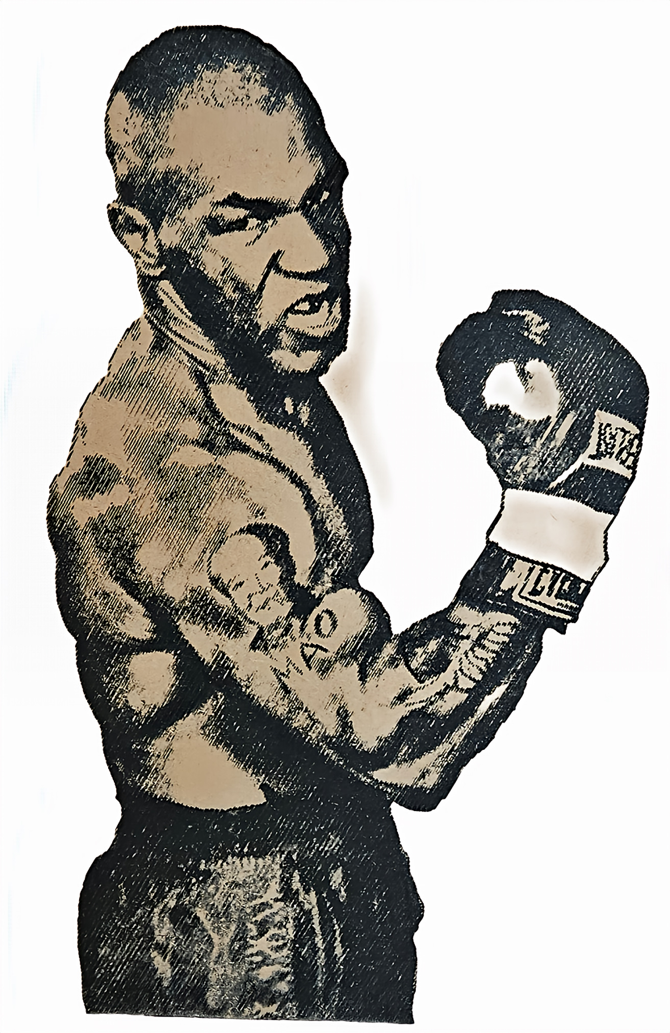 Mike Tyson Custom Wood Carving