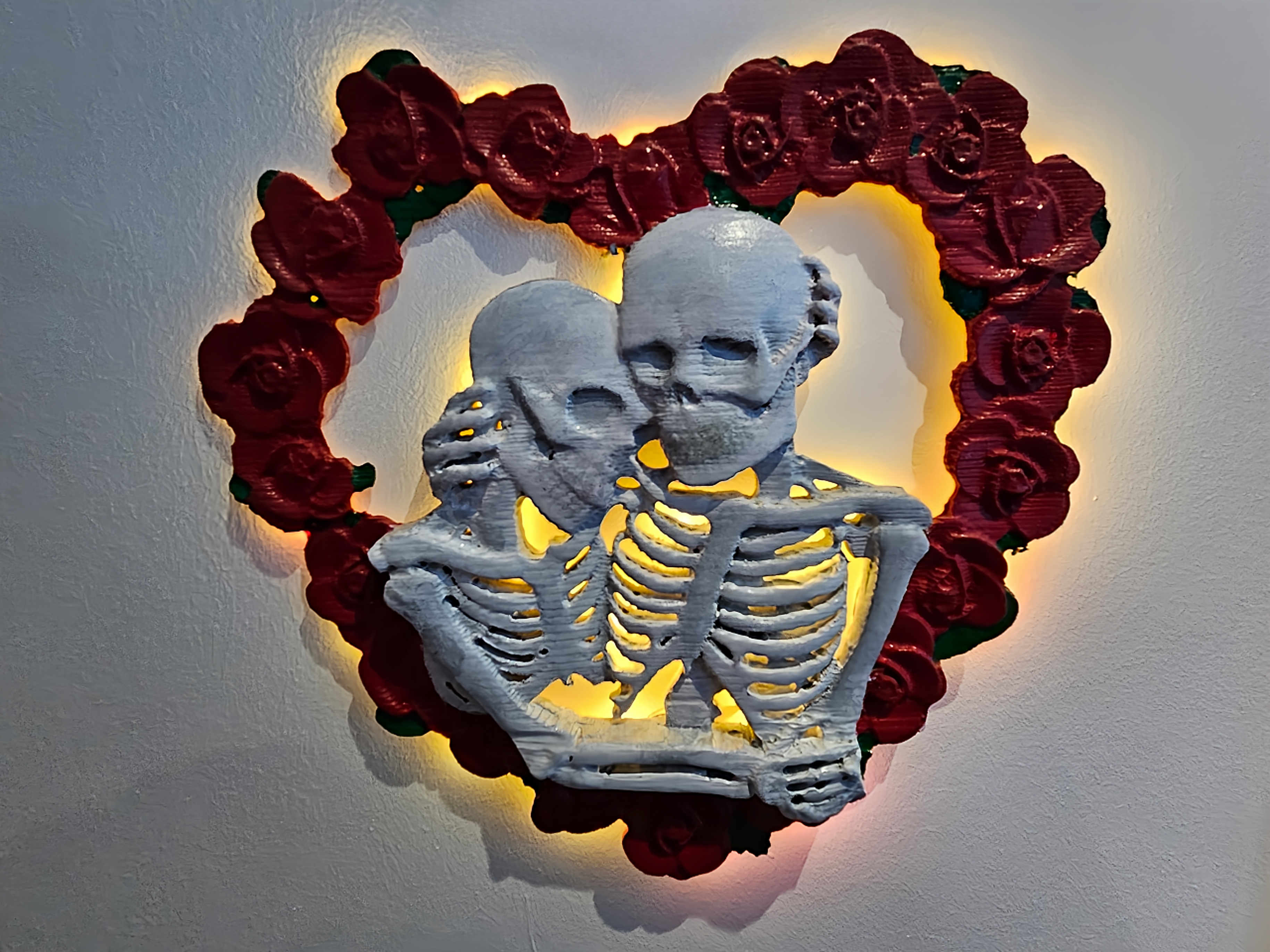 Eternal Love Romance Wooden Display Plaque